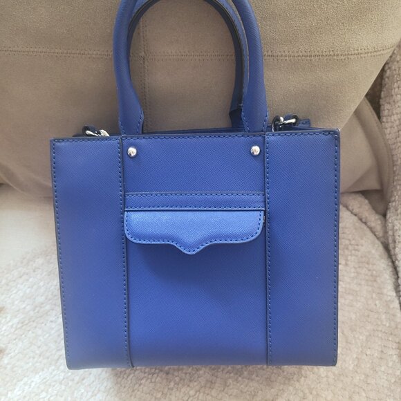 Rebecca Miinkoff Mini Tote-Electic Blue-Great Condition-Like New!!! - Picture 5 of 12
